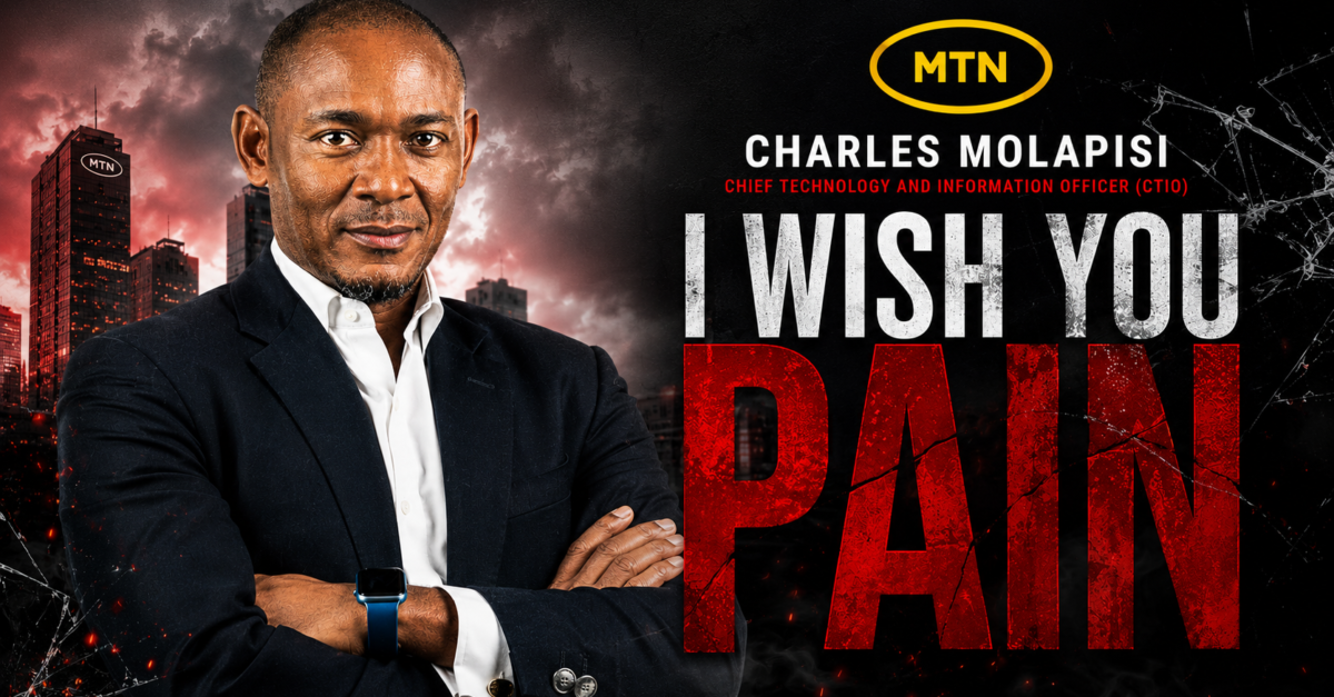 MTN chief technology officer earns R41.8m and tells team he wishes them pain