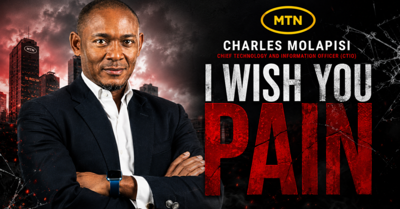 MTN chief technology officer earns R41.8m and tells team he wishes them pain