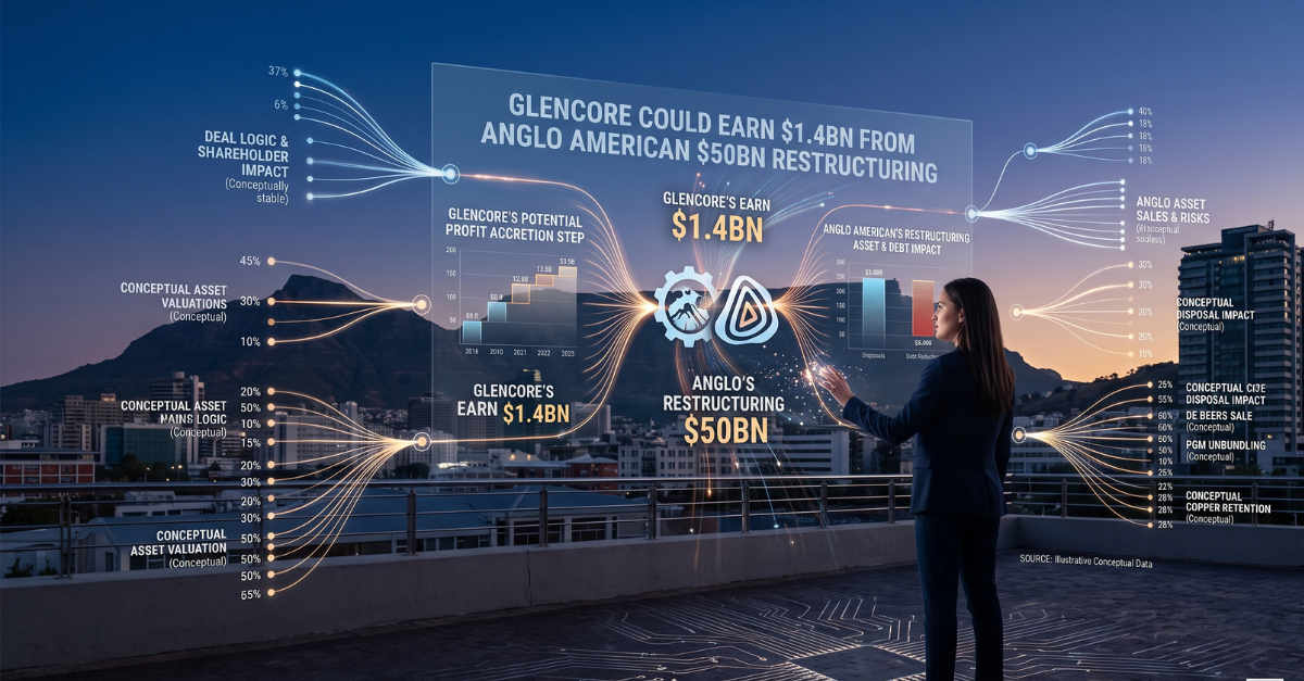 Glencore could earn $1.4bn from Anglo American $50bn restructuring
