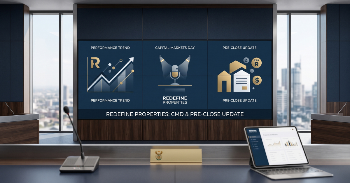 Redefine Properties holds capital markets day and issues pre-close update