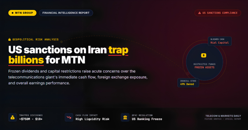US sanctions on Iran trap billions for MTN