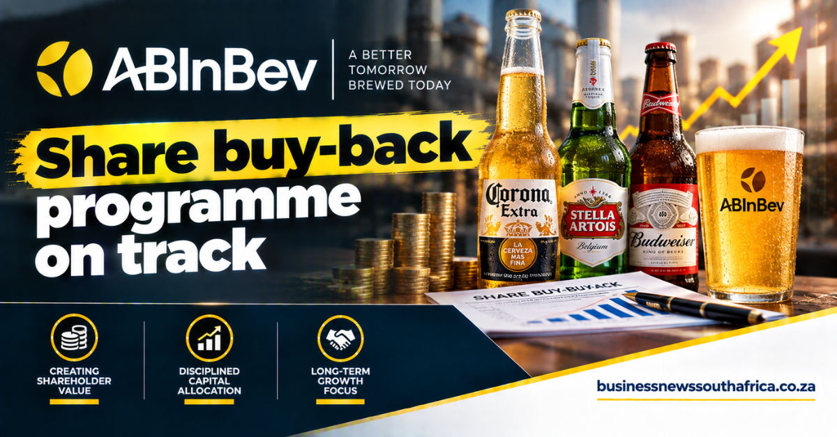 AB InBev SA/NV reports progress on 2025 share buy-back programme