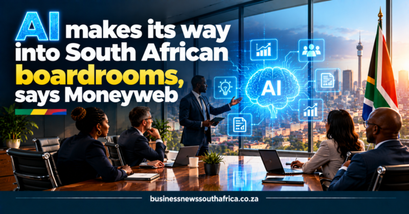 AI makes its way into South African boardrooms, says Moneyweb