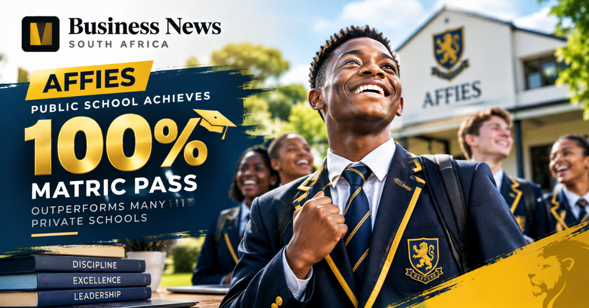 Affies public school hits 100% matric pass, outperforms many private schools