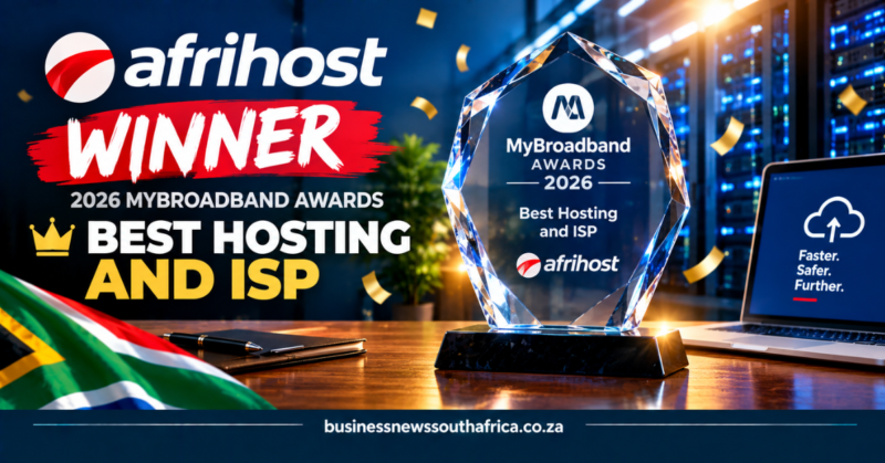Afrihost wins 2026 MyBroadband Awards for Best Hosting and ISP