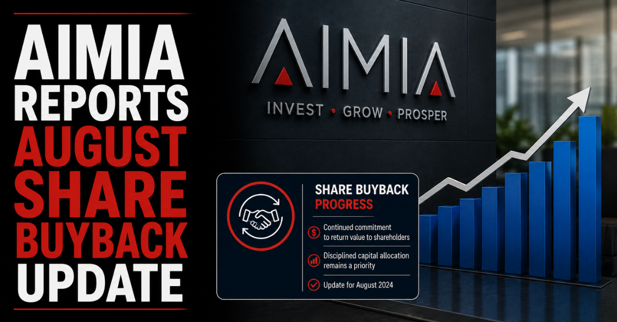 Aimia reports August share buyback update