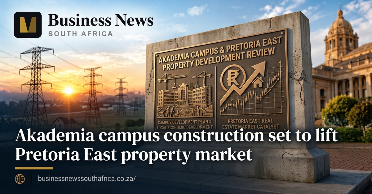 Akademia campus construction set to lift Pretoria East property market