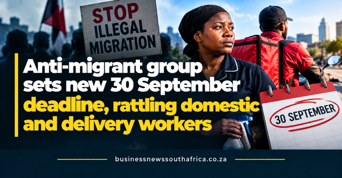 Anti-migrant group sets new 30 September deadline, rattling domestic and delivery workers