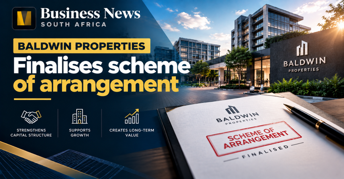 Baldwin Properties finalises scheme of arrangement