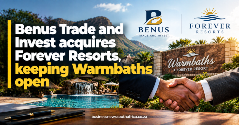 Benus Trade and Invest acquires Forever Resorts, keeping Warmbaths open