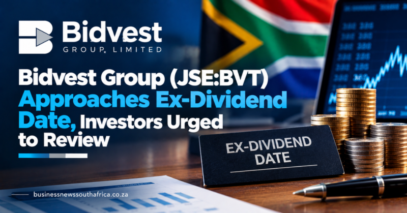 Bidvest Group (JSE:BVT) Approaches Ex-Dividend Date, Investors Urged to Review