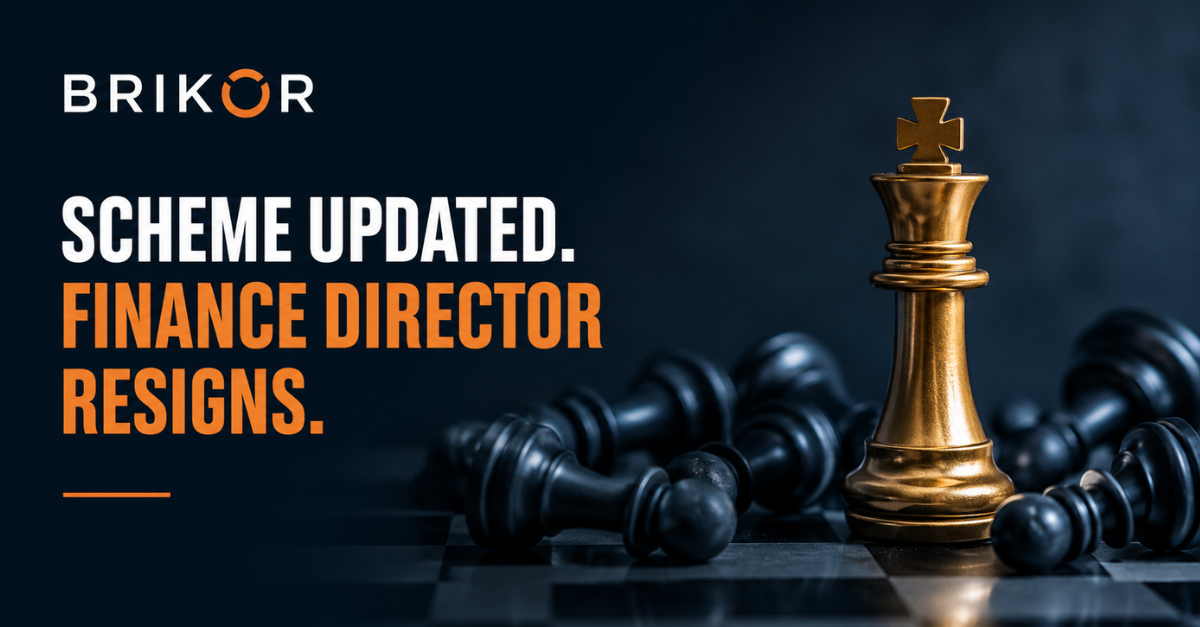 BriKor updates scheme of arrangement and reports finance director resignation