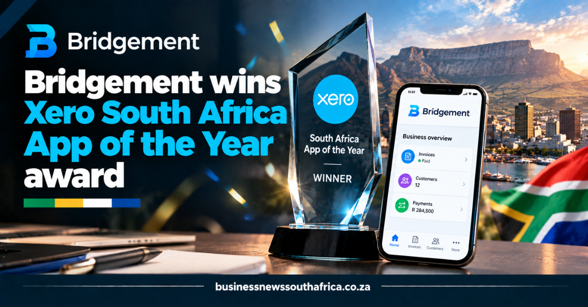 Bridgement wins Xero South Africa App of the Year award