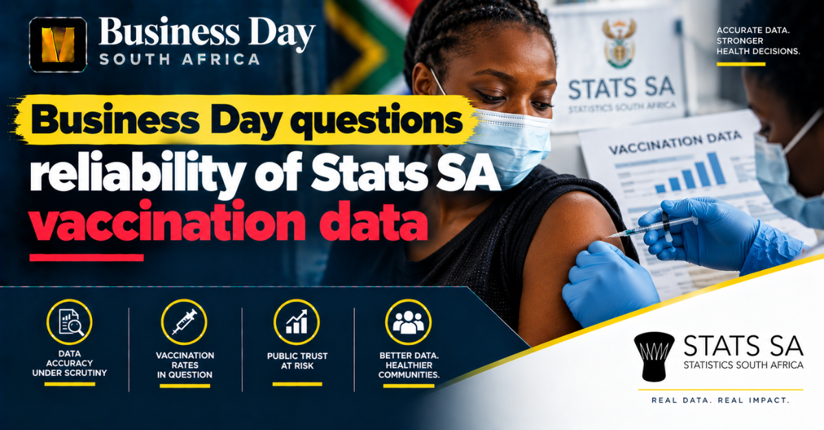 Business Day questions reliability of Stats SA vaccination data