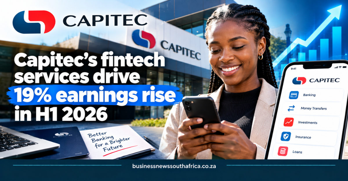Capitec’s fintech services drive 19% earnings rise in H1 2026