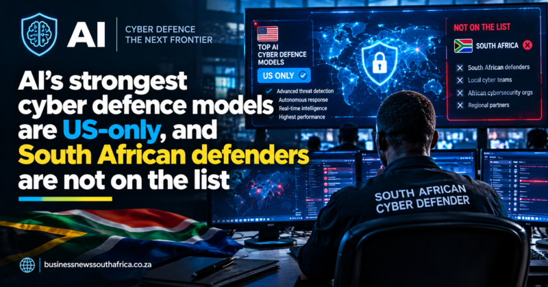 AI’s strongest cyber defence models are US-only, and South African defenders are not on the list