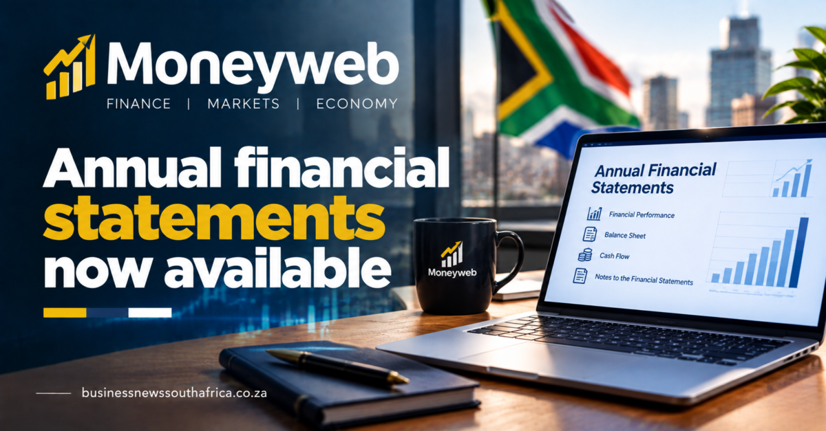 Moneyweb announces annual financial statements now available