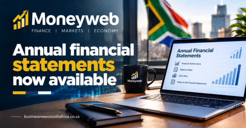 Moneyweb announces annual financial statements now available