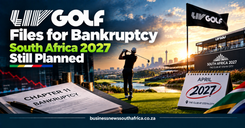 LIV Golf Files for Bankruptcy, but South Africa’s 2027 Event Still Planned
