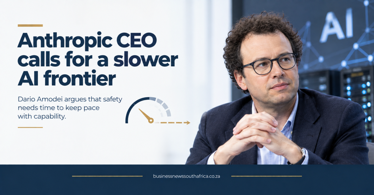 Anthropic’s CEO just asked the entire AI industry to slow down. Here is why, in his own words