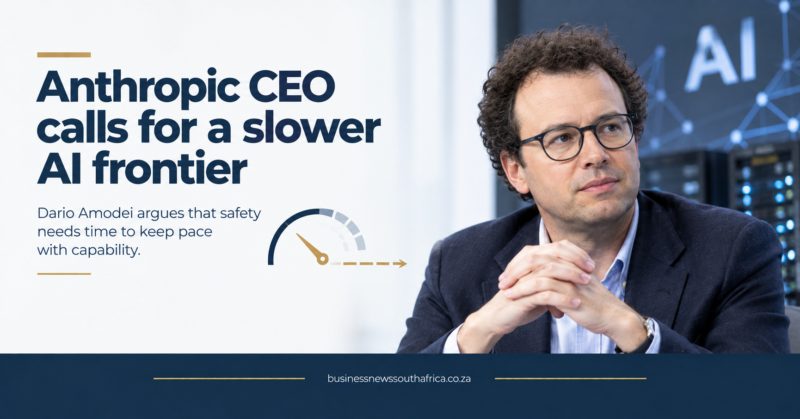 Anthropic’s CEO just asked the entire AI industry to slow down. Here is why, in his own words