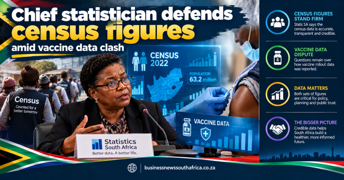 Chief statistician defends census figures amid vaccine data clash