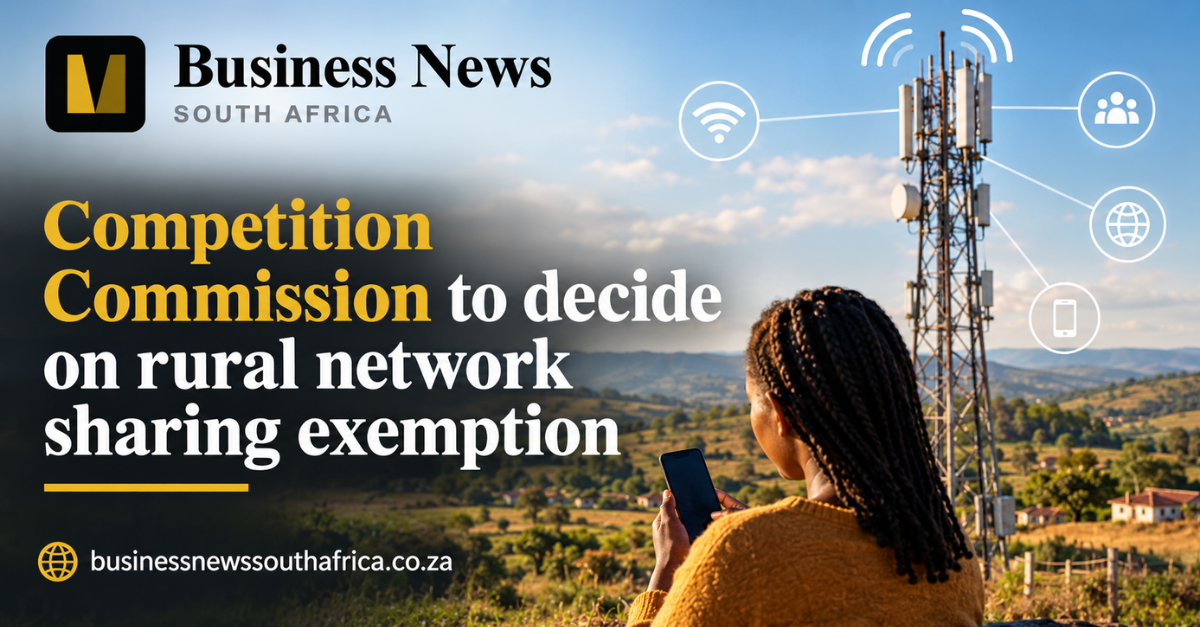 Competition Commission to decide on rural network sharing exemption