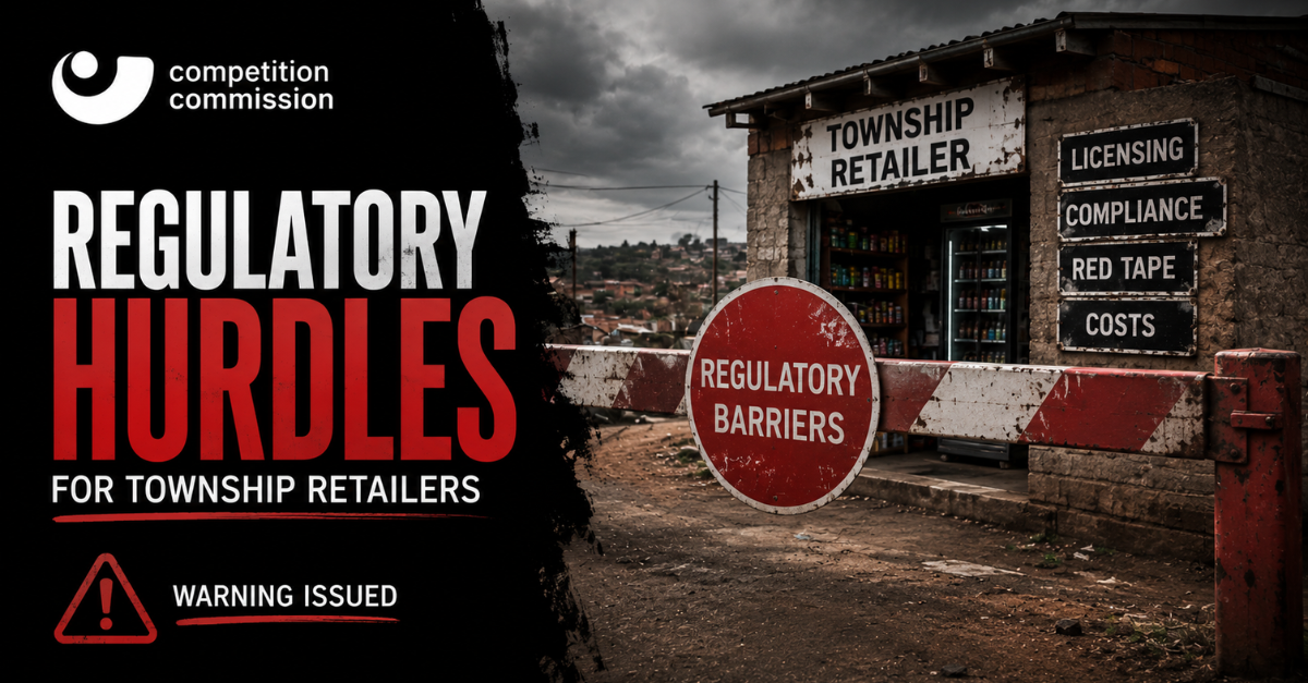 Competition Commission warns of regulatory hurdles for township retailers