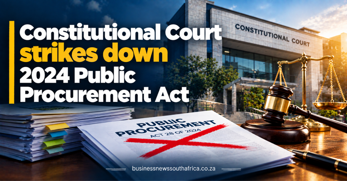 Constitutional Court strikes down 2024 Public Procurement Act
