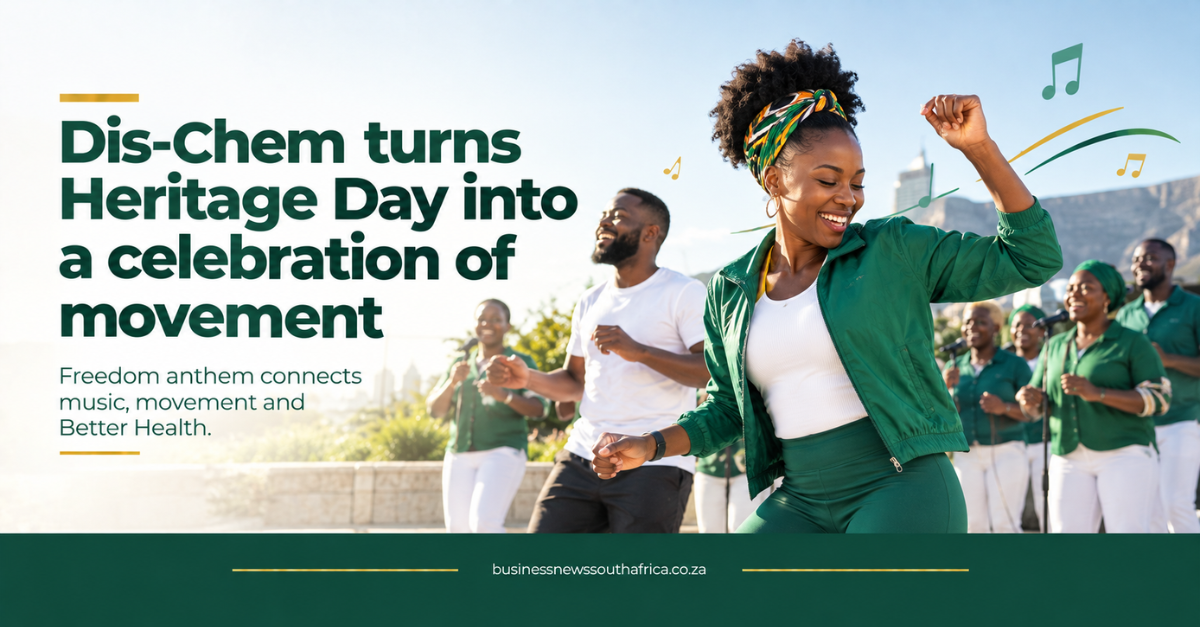 Dis-Chem launches ‘Freedom’ anthem on Heritage Day to boost movement and wellness message