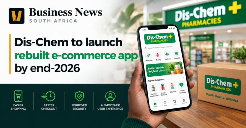 Dis-Chem to launch rebuilt e-commerce app by end-2026