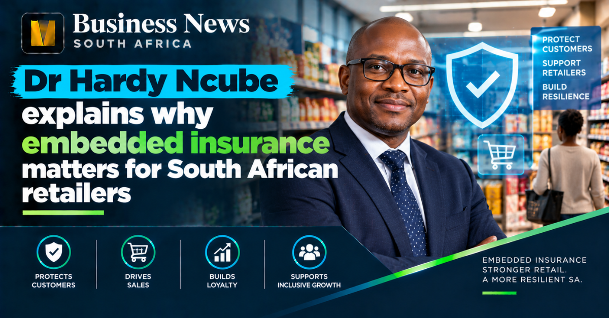 Dr Hardy Ncube explains why embedded insurance matters for South African retailers