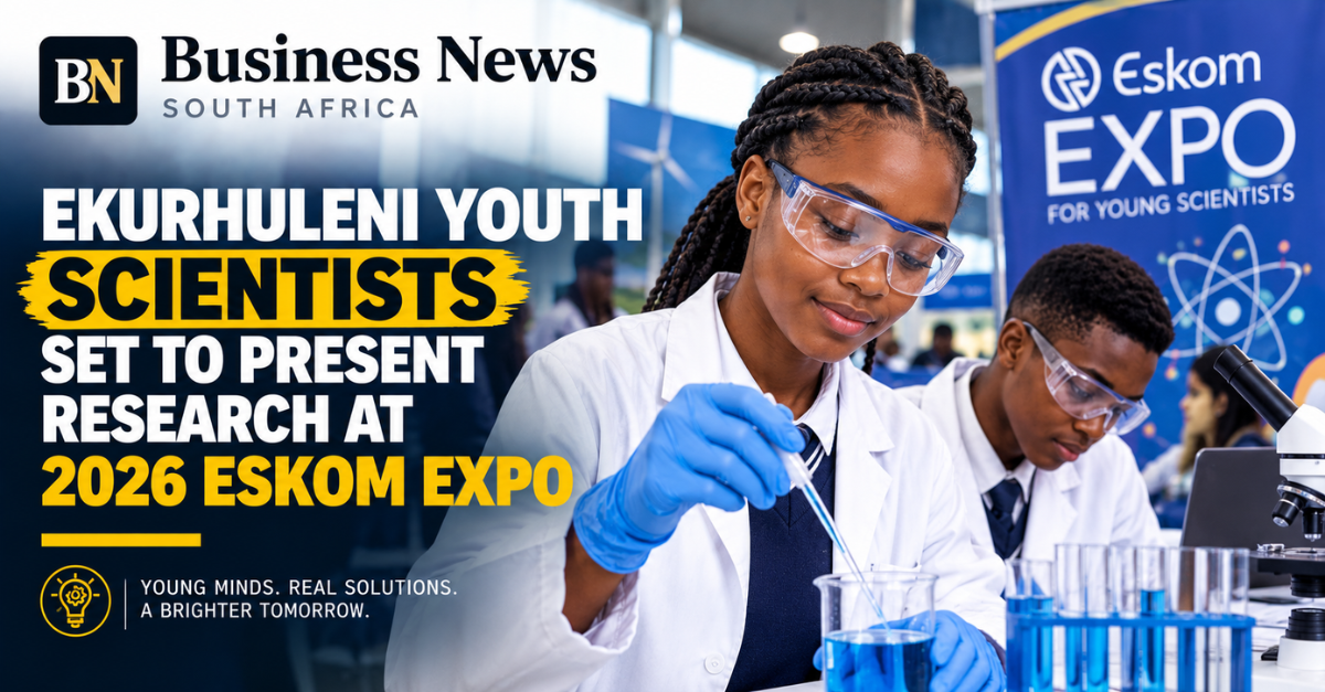 Ekurhuleni youth scientists set to present research at 2026 Eskom Expo