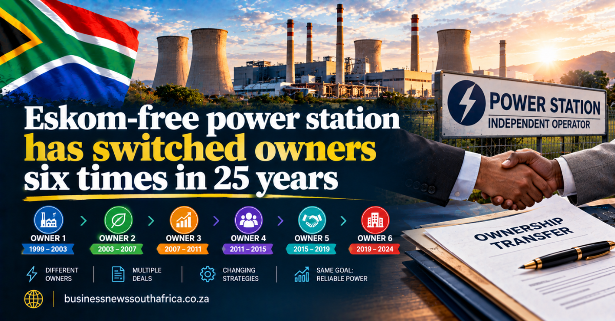 Joburg sold Kelvin power station in 2001. Six owners later, City Power wants it back