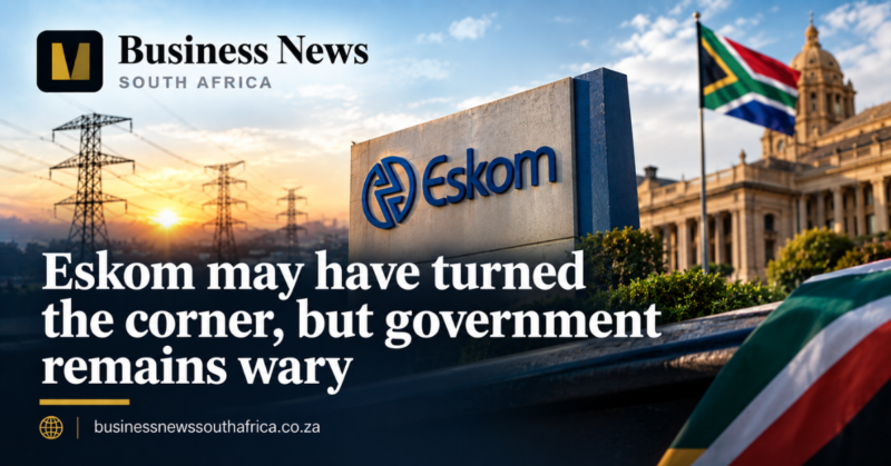 Eskom may have turned the corner, but government remains wary