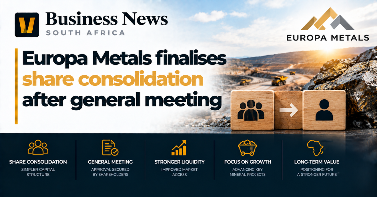 Europa Metals finalises share consolidation after general meeting
