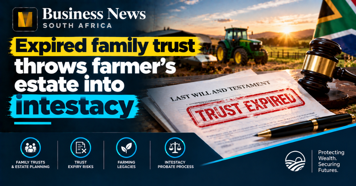Expired family trust throws farmer’s estate into intestacy