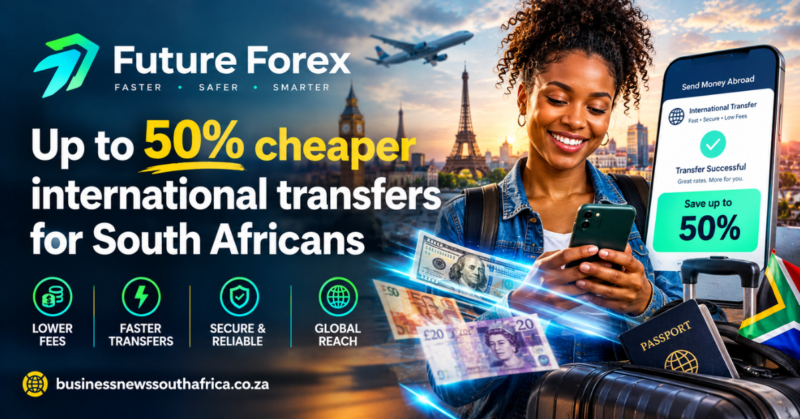 Future Forex promises up to 50% cheaper international transfers for South Africans