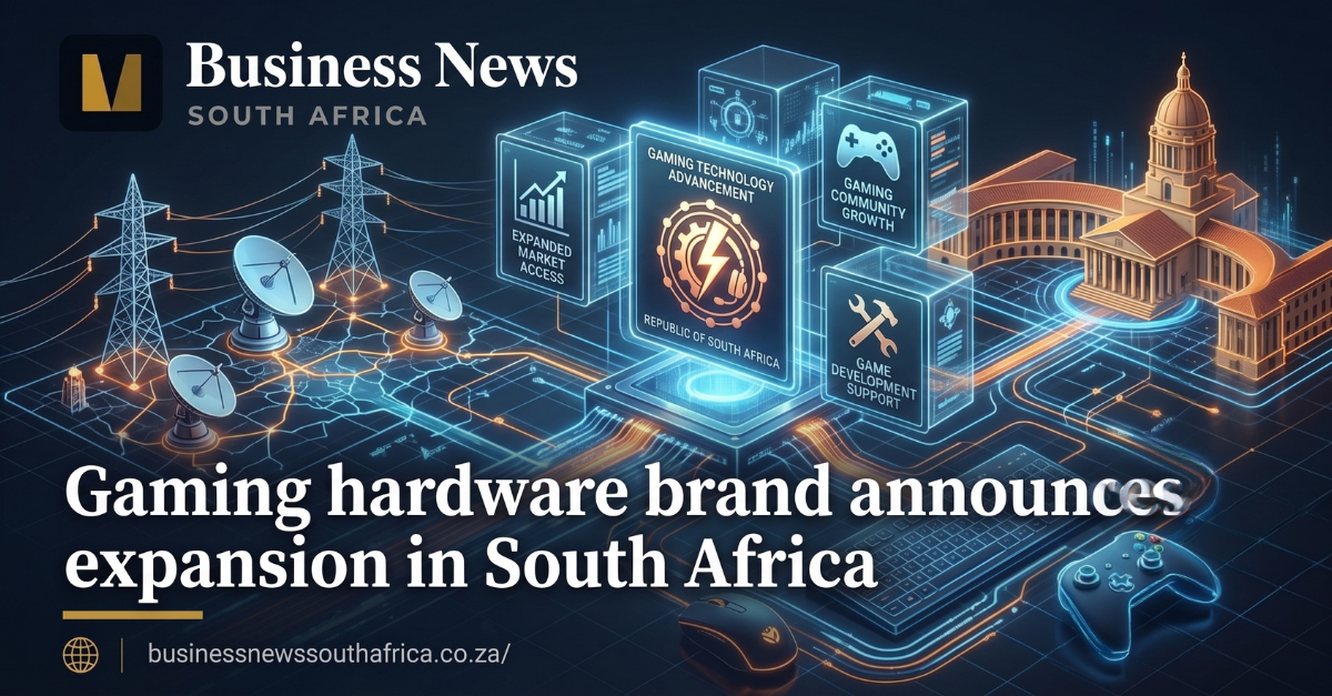 Gaming hardware brand announces expansion in South Africa