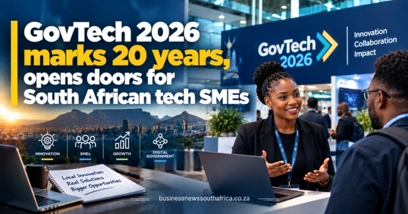 GovTech 2026 marks 20 years, opens doors for South African tech SMEs
