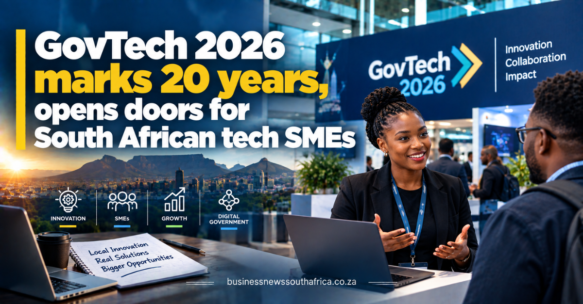 GovTech 2026 marks 20 years, opens doors for South African tech SMEs
