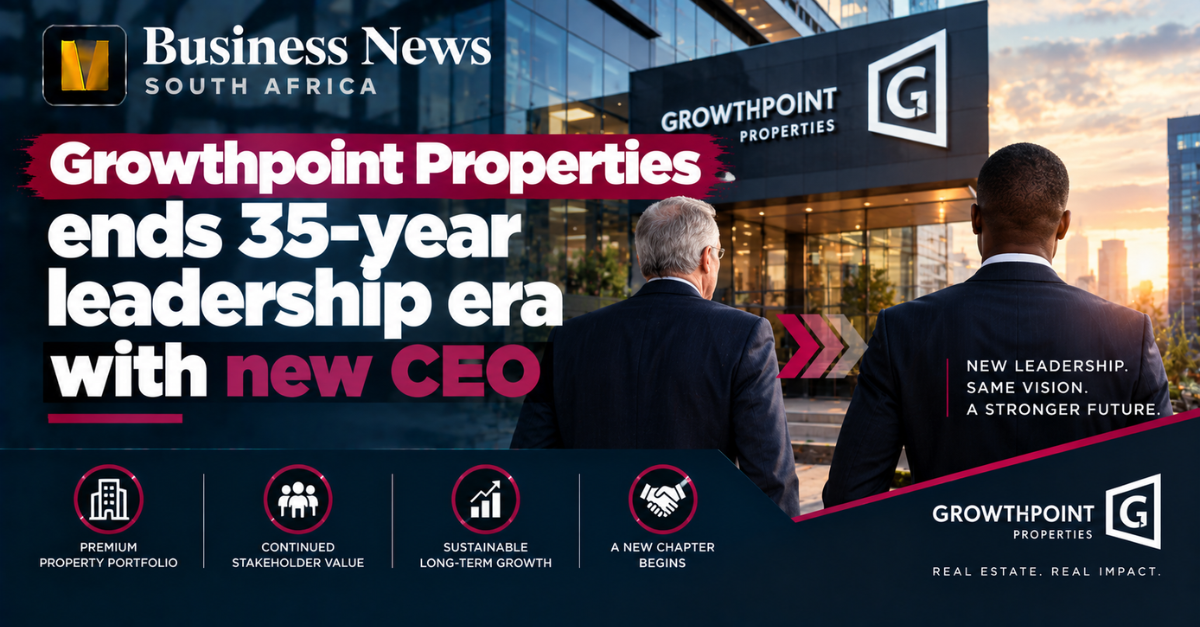 Growthpoint Properties ends 35-year leadership era with new CEO
