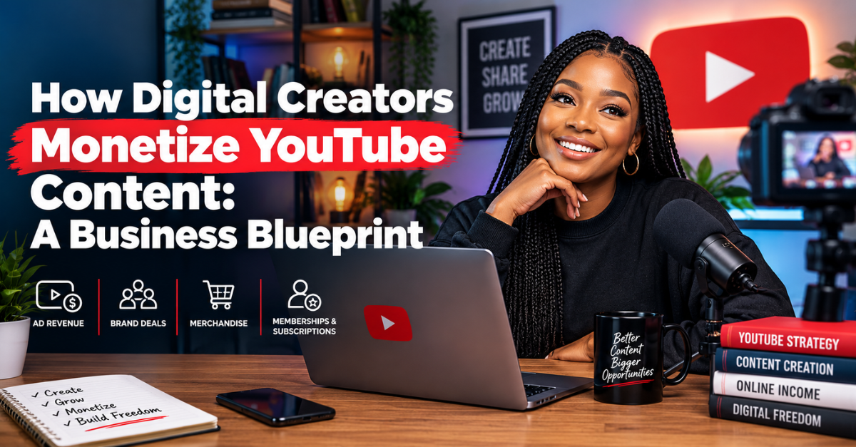 How Digital Creators Monetize YouTube Content: A Business Blueprint