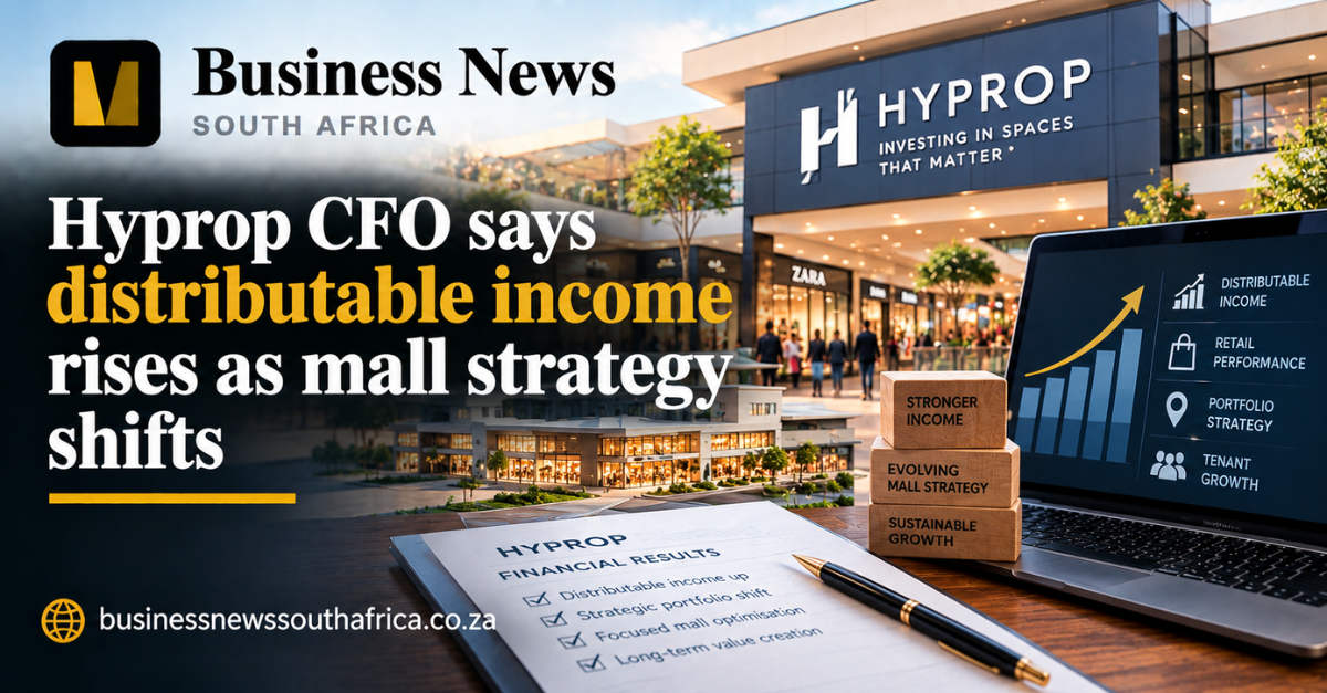 Hyprop CFO says distributable income rises as mall strategy shifts