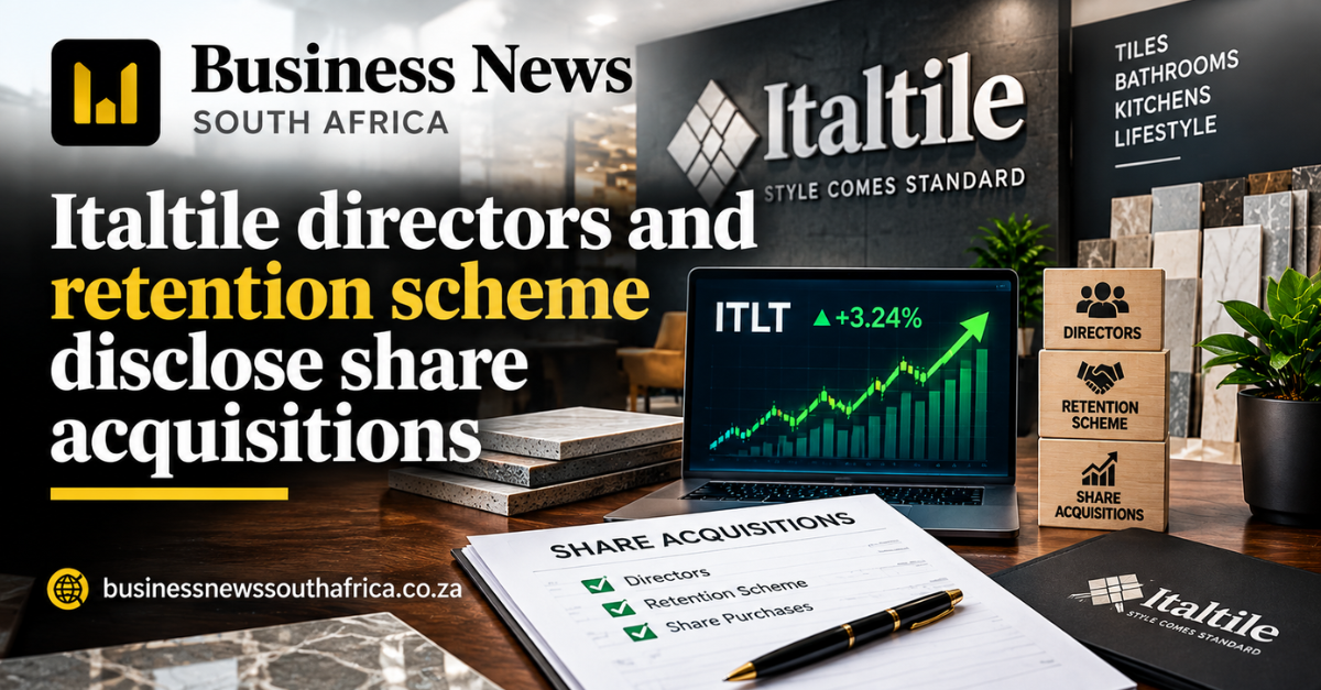 Italtile directors and retention scheme disclose share acquisitions