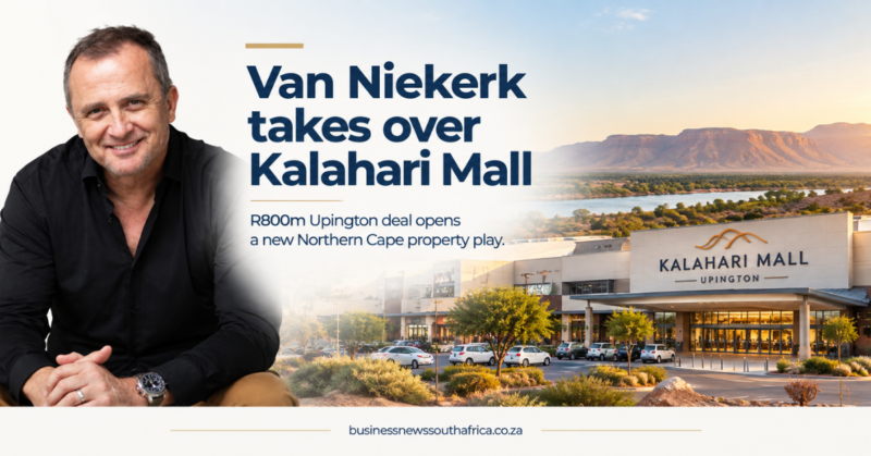 Japie van Niekerk buys the Kalahari Mall nobody else wanted