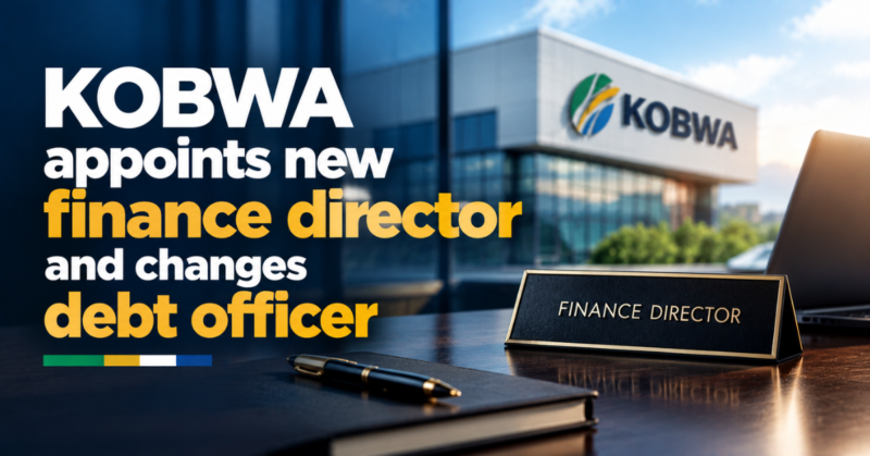 Komati Basin Water Authority appoints Lethuxolo Mdaka as finance director and debt officer