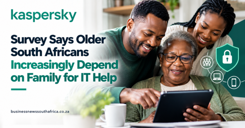 Kaspersky survey says older South Africans increasingly depend on family for IT help