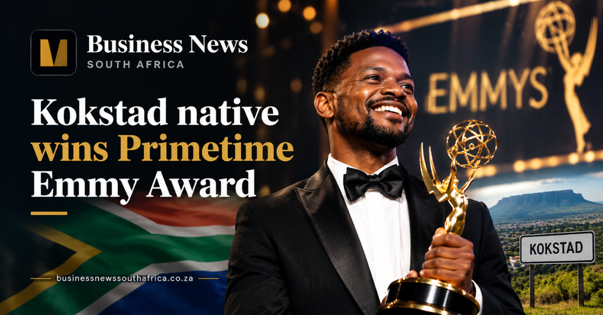 Kokstad native wins Primetime Emmy Award