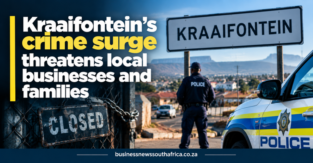 Kraaifontein’s crime surge threatens local businesses and families